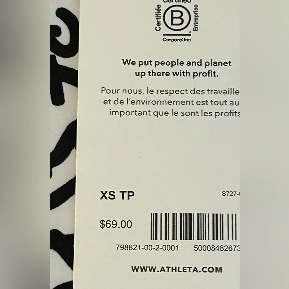 Athleta new tags